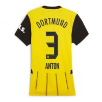 Borussia Dortmund Waldemar Anton #3 Replika Hemmatröja Dam 2024-25 Kortärmad